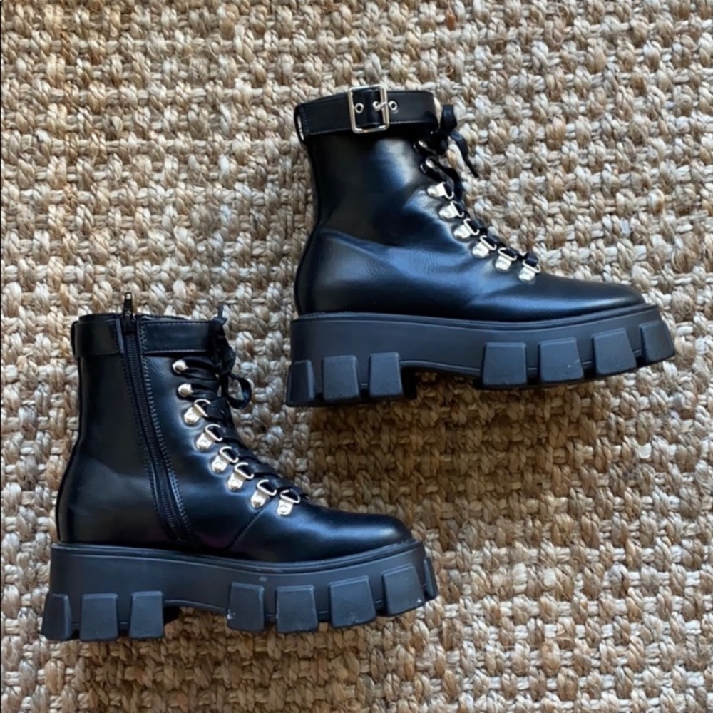 Black boots